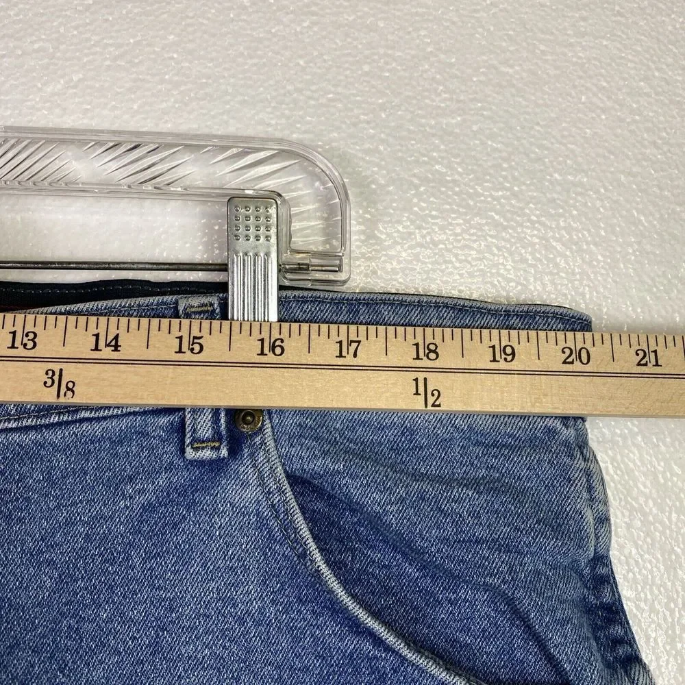 Wrangle Mens Jeans 42X30 Blue Denim Regular Fit Stretch Straight Cowboy‎ Utility